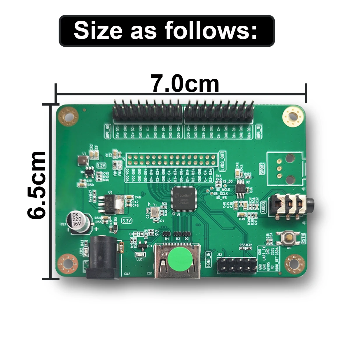 Lontium LT6911C: High-Performance HDMI to MIPI/LVDS Converter for VR & Displays (4K@30Hz, 12Gbps Bandwidth)