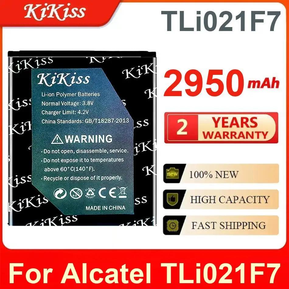 

Tli021f7 Аккумулятор мобильного телефона 2950 мАч для Alcatel High-Capacity Durable