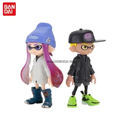 BANDAI Original Splatoon 2 Dress Up Figure Series CEAR COLLECTION Action Figure Model Desktop Decoration Collectible