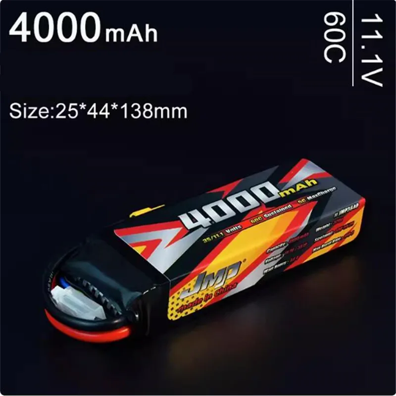 JMP 4000 MAH 60C 11.1 V 3 S Lipo Batterij Voor Traxxas EREVO E-REVO Summit F150 Armmar RC Auto