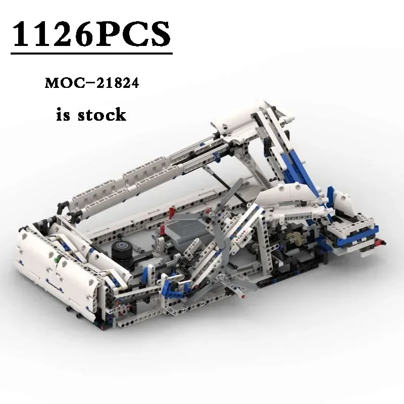 

2014 Same Model 42025 Cargo Aircraft Model Improved Building Block MOC-21824 GBC Building Block 1126pcs Christmas Gift DIY Gifts