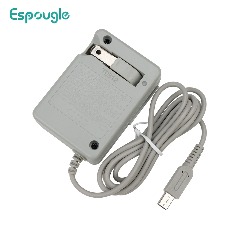 10pcs For Nintendo AC Adapter US Plug Charger 100V-240V Power Adapter for XL 2DS 3DS DS DSI AC Adapter US Plug Charger Switch