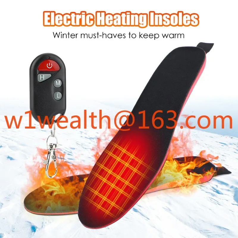 Intelligent temperature control USB charging heating insole printed LOGO heating insole can be cut, washed and temperature