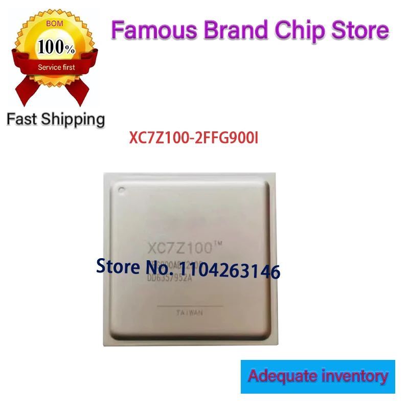 

1pcs/Lot New original XC7Z100-2FFG900I XC7Z100-2FFG900 XC7Z100 BGA in stock