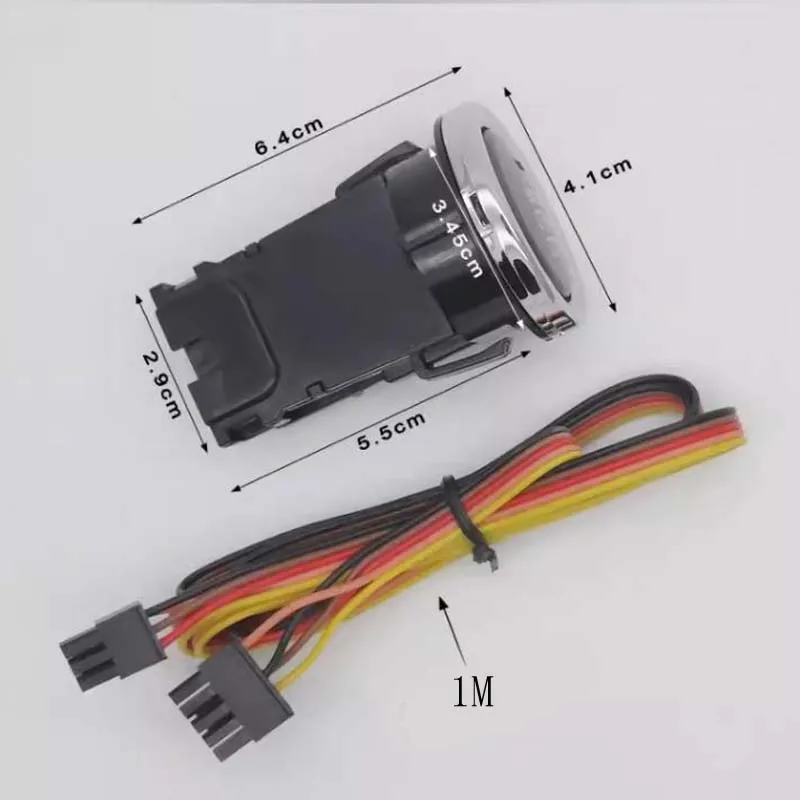 car accsesories for Toyota Camry Highlander Rezi 12V Car Retrofit Ignition One Button Start Switch Universal Ribbon