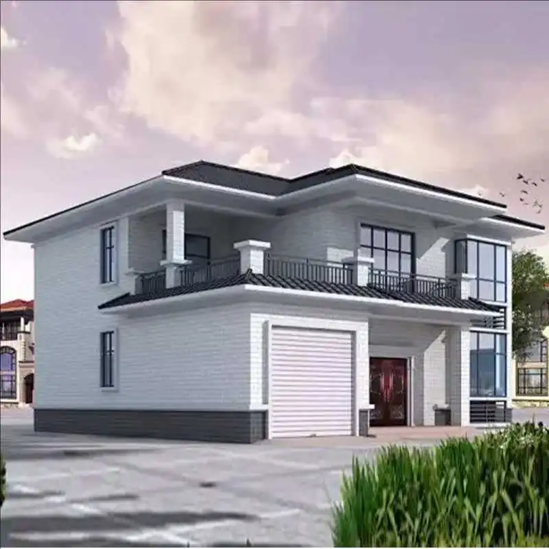 Easy Assembly Modern Light Steel Frame Luxury Villa with Bedroom Prefab House
