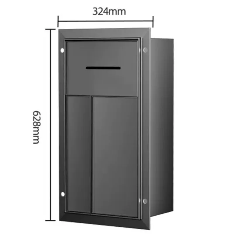 Toilet embedded trash can, hidden stainless steel tissue box niche, tiled toilet brush rack