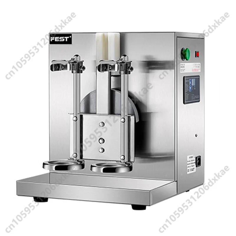 Commercial Boba shaker Bubble Tea Shaker Double-head Pearl Milk Tea Shaking Machine Stainless Steel Milk Tea Shaker Cup