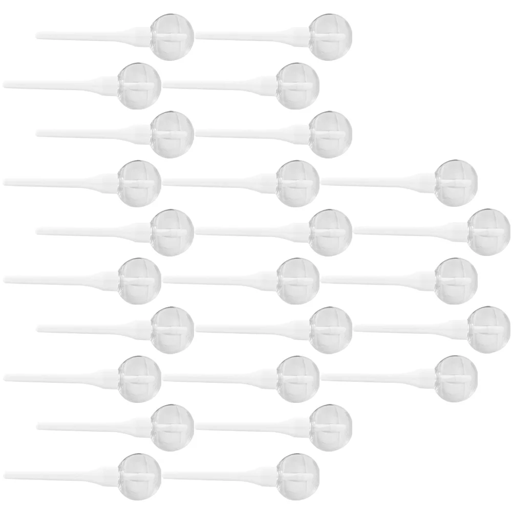 25pcs Empty BULK ลิปกลอส 6ml สีขาว DIY ลิปบาล์มลิปสติกคอนเทนเนอร์เติมขนาดเดินทาง BULK GLOSS