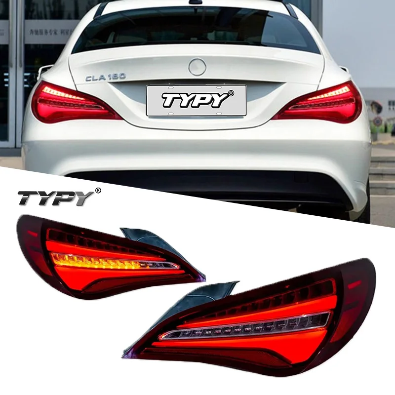 

TYPY Car Lights For Mercedes-Benz CLA W117 Tail Lights LED Taillight Turn Signal DRL Rear Lamp Dynamic Rear Lamps 2014-2019