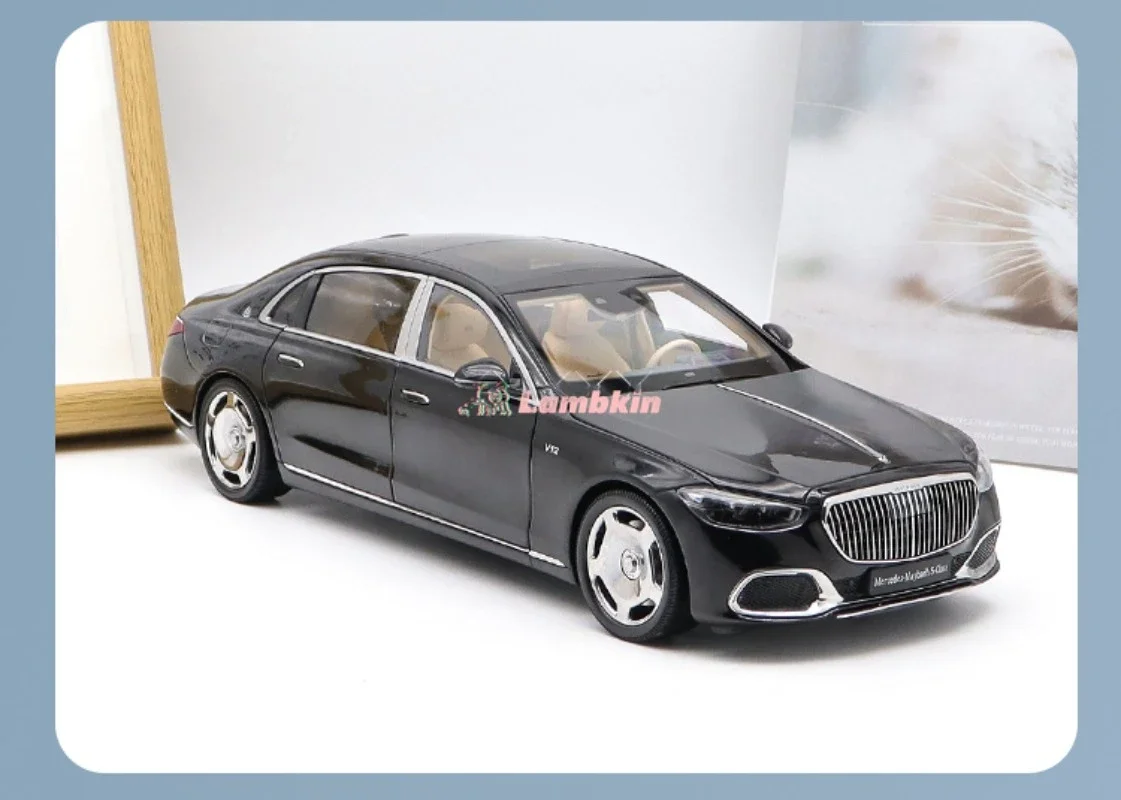 Almost Real 1:18 For Mercedes Maybach S680 New S-Class 2021 Alloy Car Model