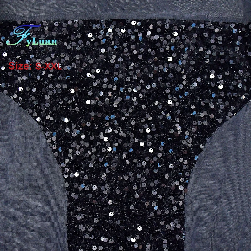 ฤดูร้อน Rhinestone ตกแต่ง SHEER ตาข่ายผู้หญิงแขวนคอกระโปรงเซ็กซี่ Slim ดูผ่านยาว One- Piece Clubwear ชุดชุดวันเกิด