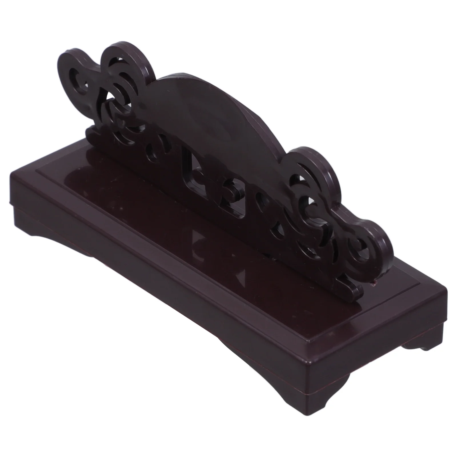 

Creative Folding Fan Stand Sturdy Display Base for Decorative Hand Fan Holder Round Plastic Support Swing Decor Frame