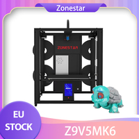 Zonestar Z9V5MK6 4 Extruders 3D Printer 4 in 1 out Color-Mixing Auto Leveling 32Bit Mainboard 4.3 inch LCD Screen 300*300*400mm