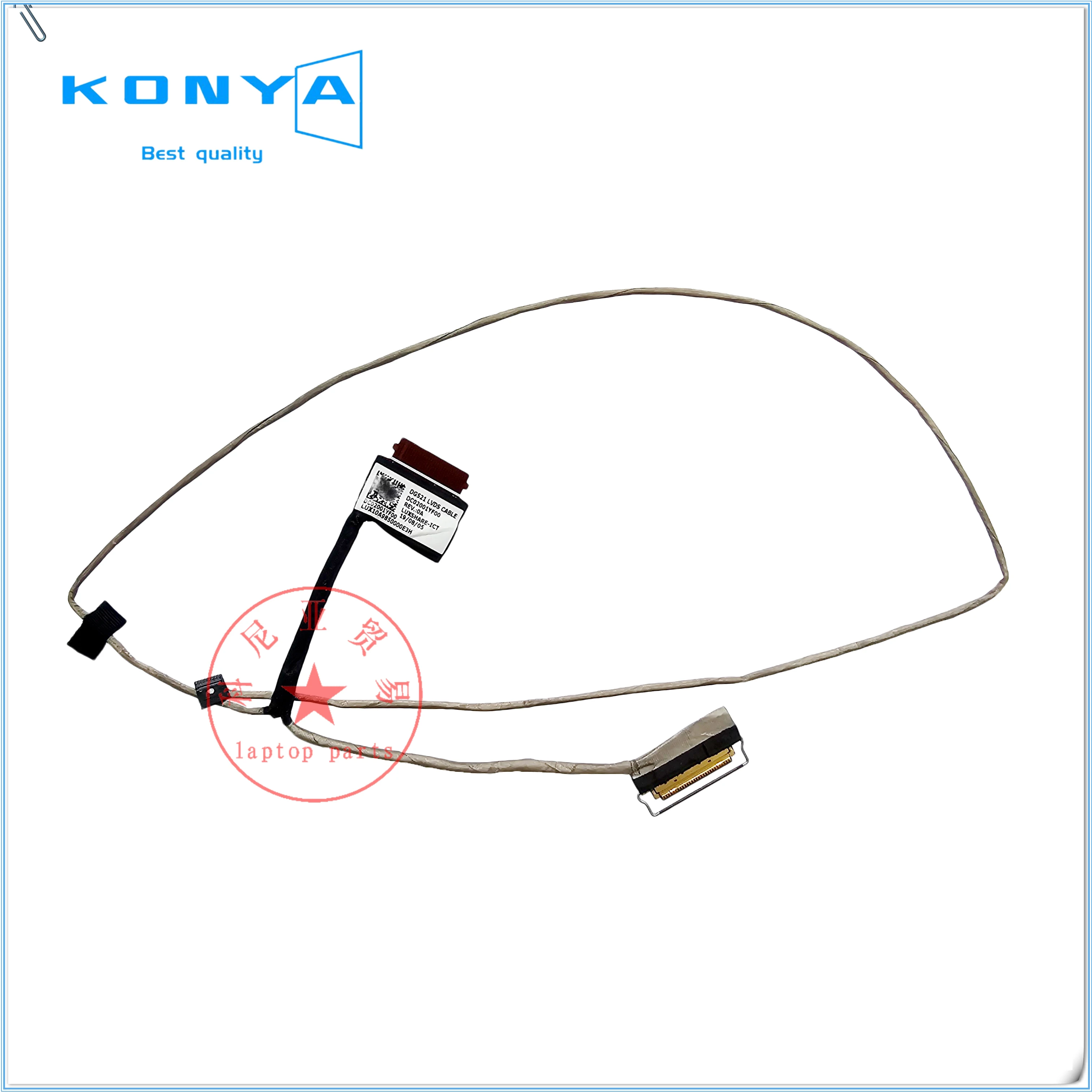 New Original For Lenovo IdeaPad 320-15 330-15 520-15 Series Laptop LCD Video Ribbon Cable DG521 Lvds Cable DC02001YF00