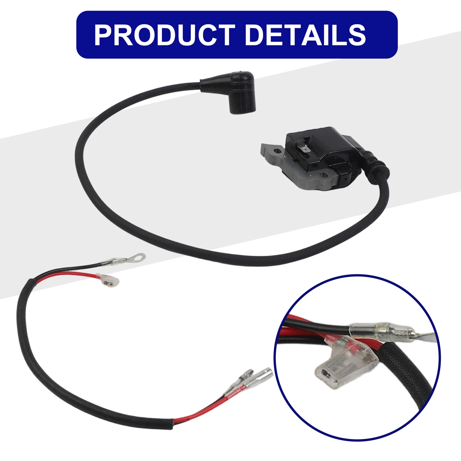 Backpack Blower Ignition Coil Backpack Blower Connecting Wire Precision Fit Design Reliable Starting Operation