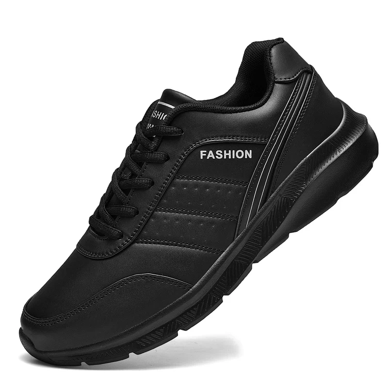 

Sneakers Men Casual Shoes Light Leather New Classic Men Running shoes Outdoor Breathable Mesh Jogging Sport Shoes