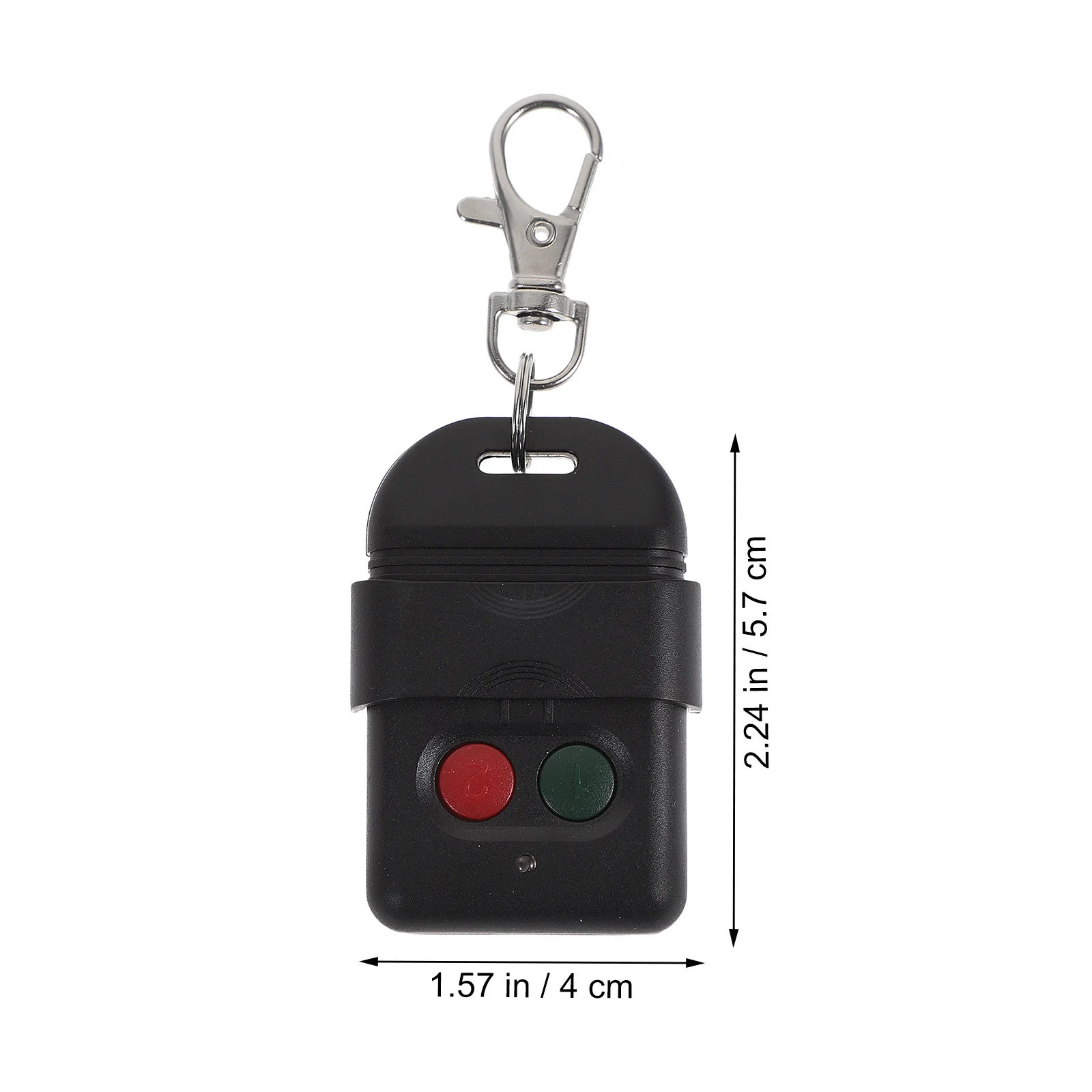 300Mhz Garage Door Remote Controller 2-Button Mini Key Chain Fob For Garage Door Opener Electric Windows Doors Alarm