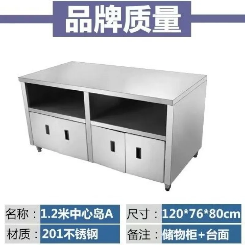 

Custom Freshly Baked Wide Burger Shop Insulated Cabinet Combination Counter, Operation Table, Storage Table