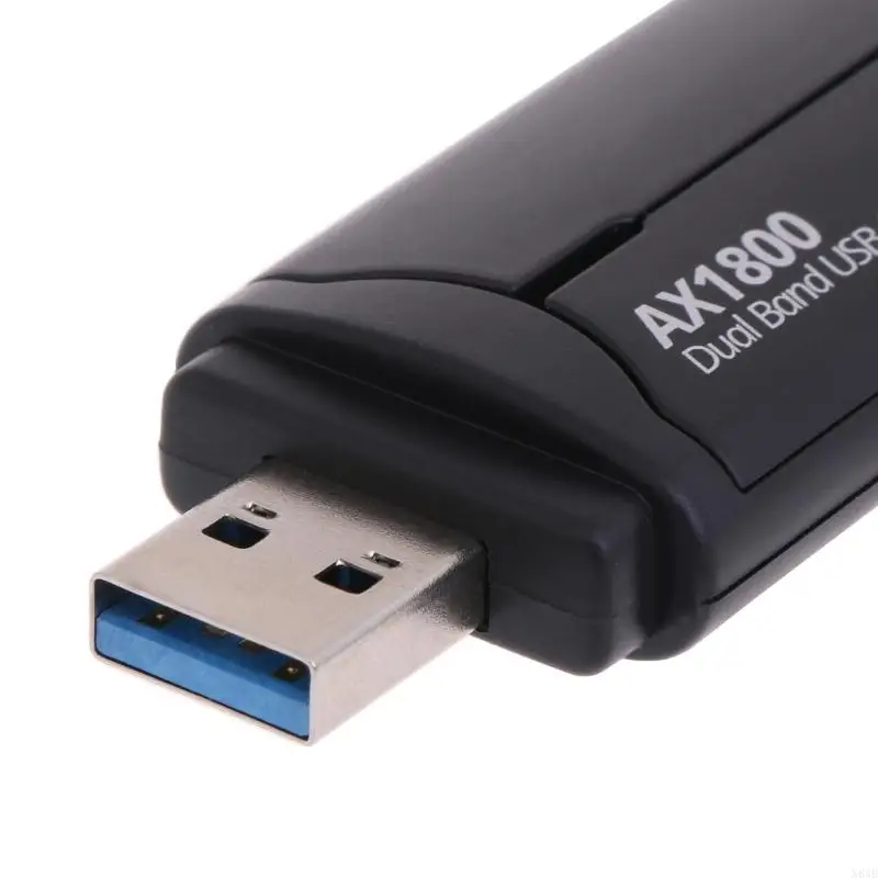 N84B WIFI 6 USB3.0 ADAPTER AX1800 DUAL-BAND 2.4/5GHZ بطاقة شبكة USB DONGLE WI-FI6