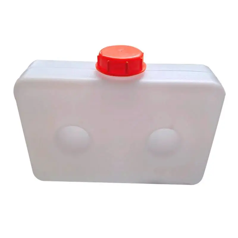 Universal 5L Plastic Fuel Tank Motor Petrol Gas Tank Leakproof Corrosion Resistance Heater Tank With 2 Holes 11.42*7.87*3.15in