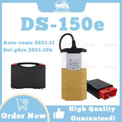 Strumenti diagnostici di vendita caldi DS-150e Software Auto-coms 2021.11 compatibile Bluetooth FW1622 Del-phis 2021.10b Multi-Funzioni ﻿