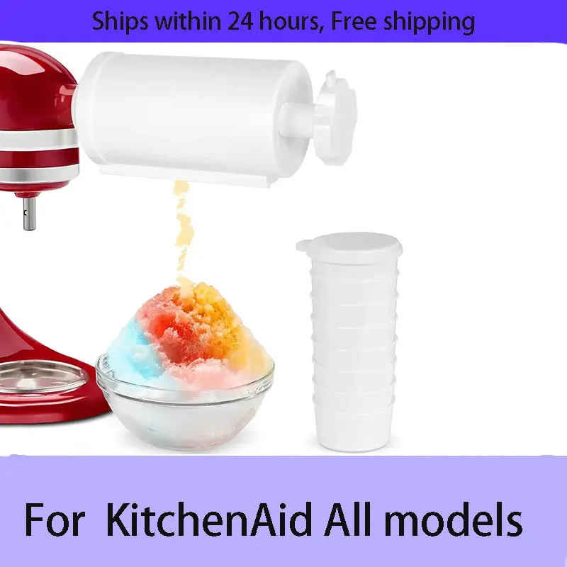 For KitchenAid All models Stand Mixer Ice Shaver Attachment Kitchen Aid Attachment for Mixer,Ice Shaver High Production Shaveice