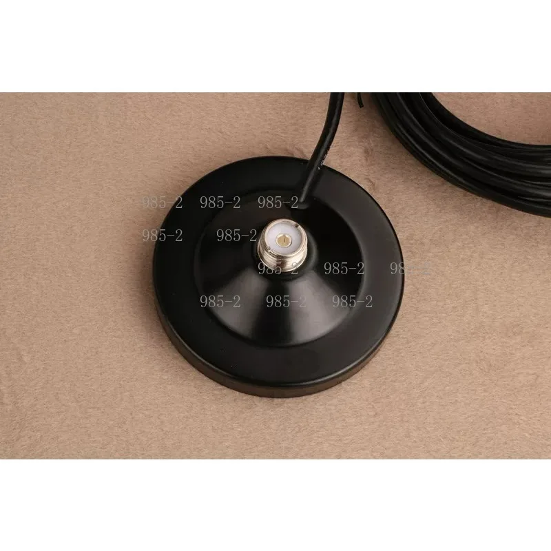Car Radio Antenna 9cm UHF VHF Dual Band High Gain Stubby Antenna, Magnetic Base with Coaxial Cable for Mobile Radio