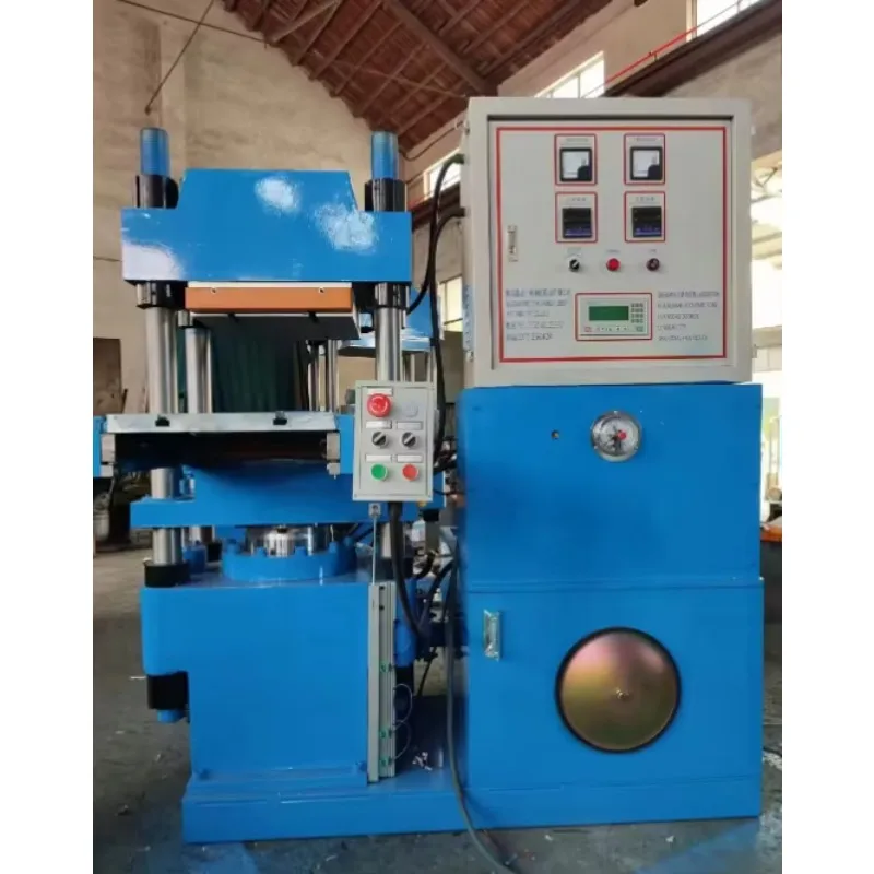 Automatic Silicone Rubber Vulcanizing Molding Compression Plate Heat Hydraulic Press Vulcanizing Machine