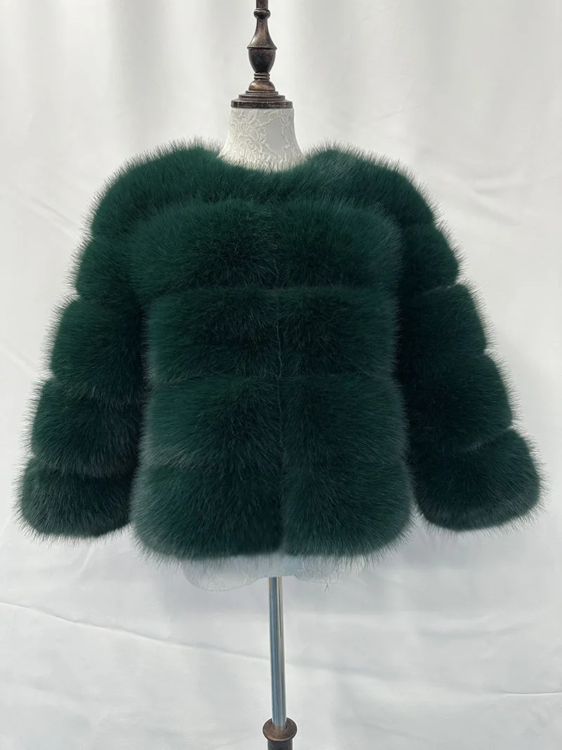 Cappotto di pelliccia sintetica moda donna super caldo autunno inverno donna pelliccia di volpe sintetica giacca soffice cappotti pelosi da donna di alta qualità