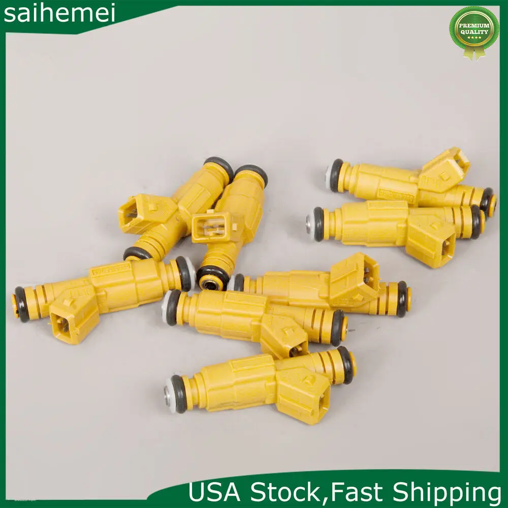 

8PCS Upgraded Fuel Injectors For 1986-1995 For Ford Mustang GT LX 302 5.0L V8 19lbs