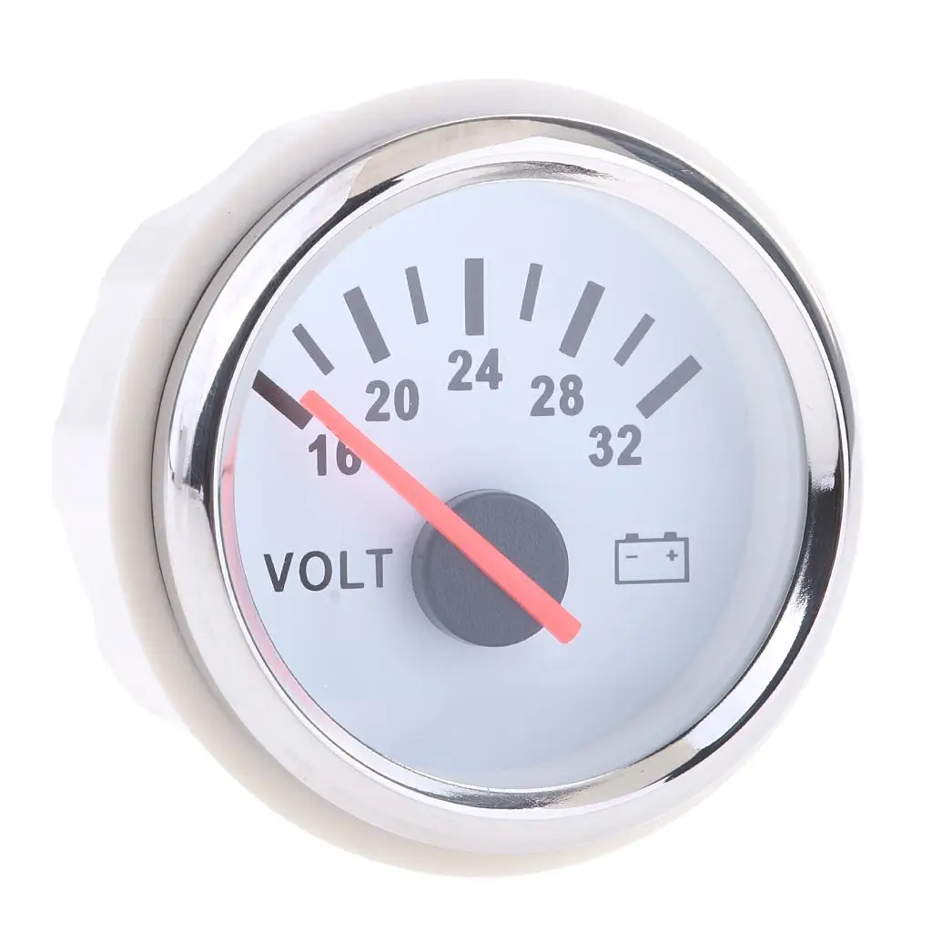 

12 В измерительный прибор, 2 дюйма, 52 мм, защита IP67, системы отрицательного заземления 16-32 В, подходит для квадроциклов, лодок, автомобилей