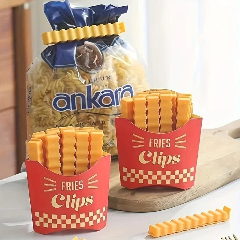 Versatile Reusable Kitchen Sealing Clips: Eco-Friendly & Easy-Wash - Keeps Food Moisture-Free, No Electricity Needed