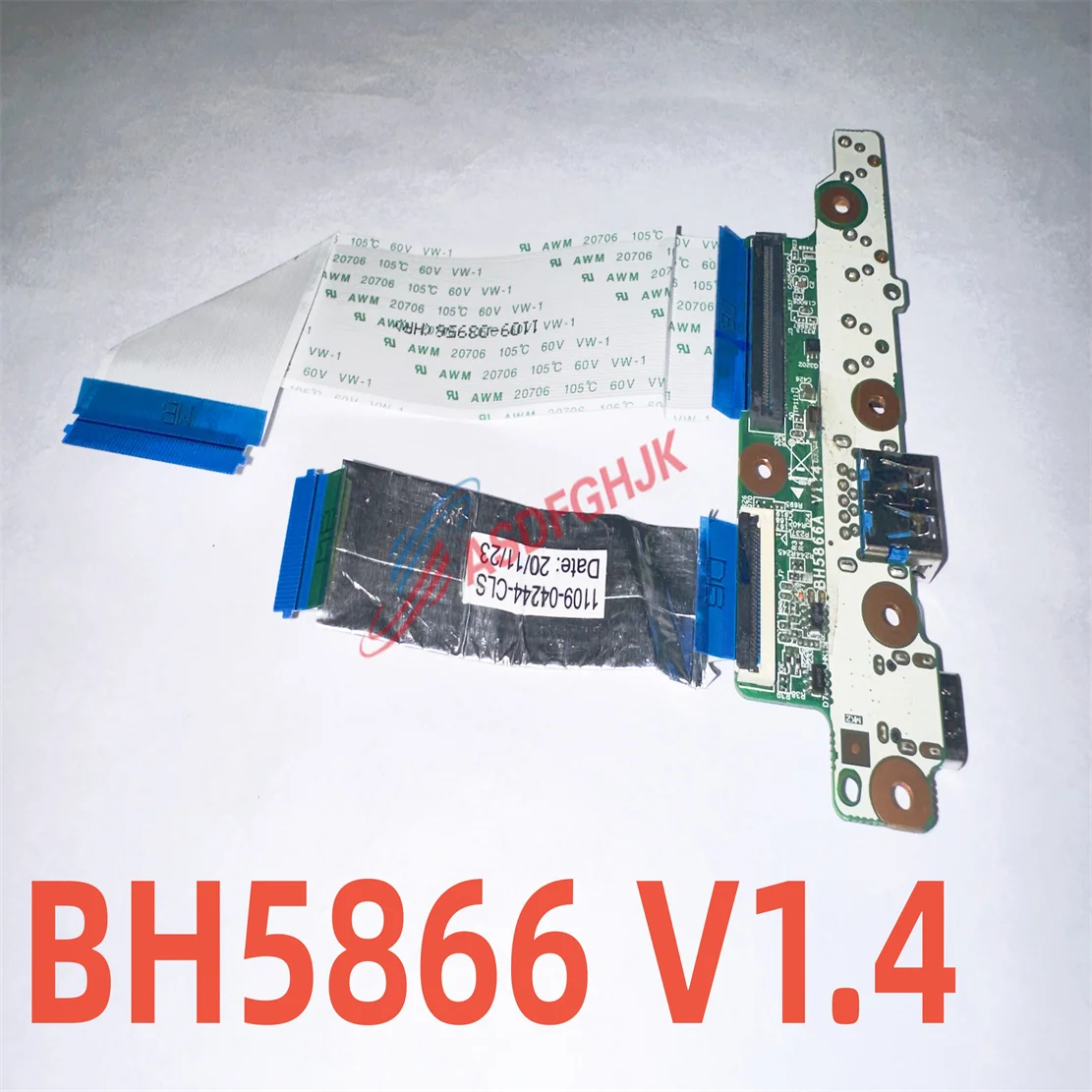 

Original BH5866A v1.4 for LENOVO 300E 2ND GEN 81MB USB BOARD W CABLES PK34300G0B test ok