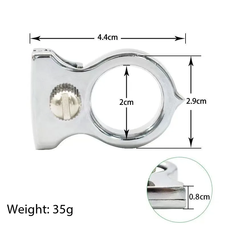 حلقة ضغط القوس السريع في الهواء الطلق، بدون حزام مطاطي، حلقة جلدية مسطحة بدون إطار، زنبرك من سبائك الفولاذ المقاوم للصدأ محمول #5