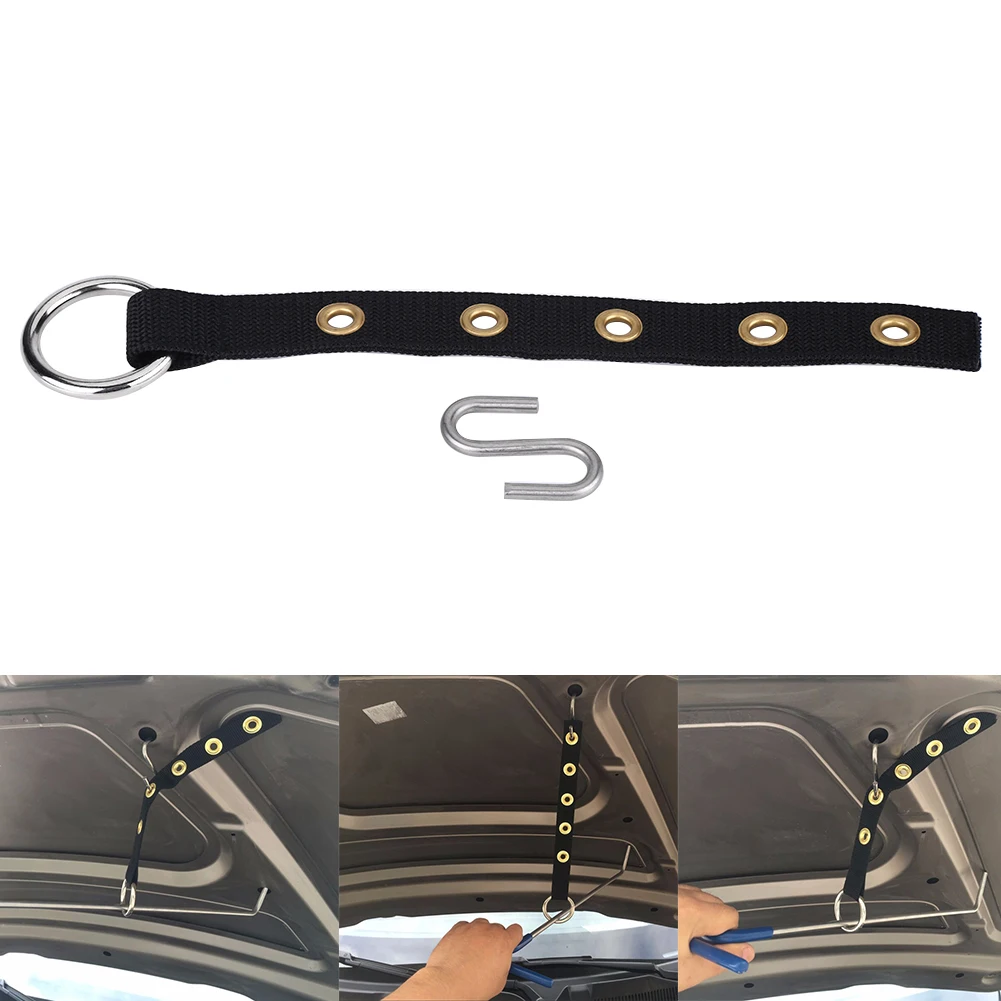 

ZK20 Car Automobile Nylon Strap with Metal Hook for Paintless Dents Repair Rod