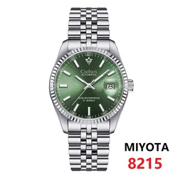 NEW 2025 CADISEN Men Mechanical Watch Top Brand Luxury Automatic Watch Business Stainless Steel Waterproof Watch Men
