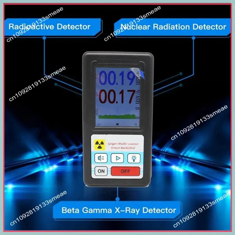 Contador Geiger N94R BR-6, Detector de radiación Nuclear, dosímetro Personal, Detector de rayos X Beta Gamma, herramienta de prueba radiactiva LCD