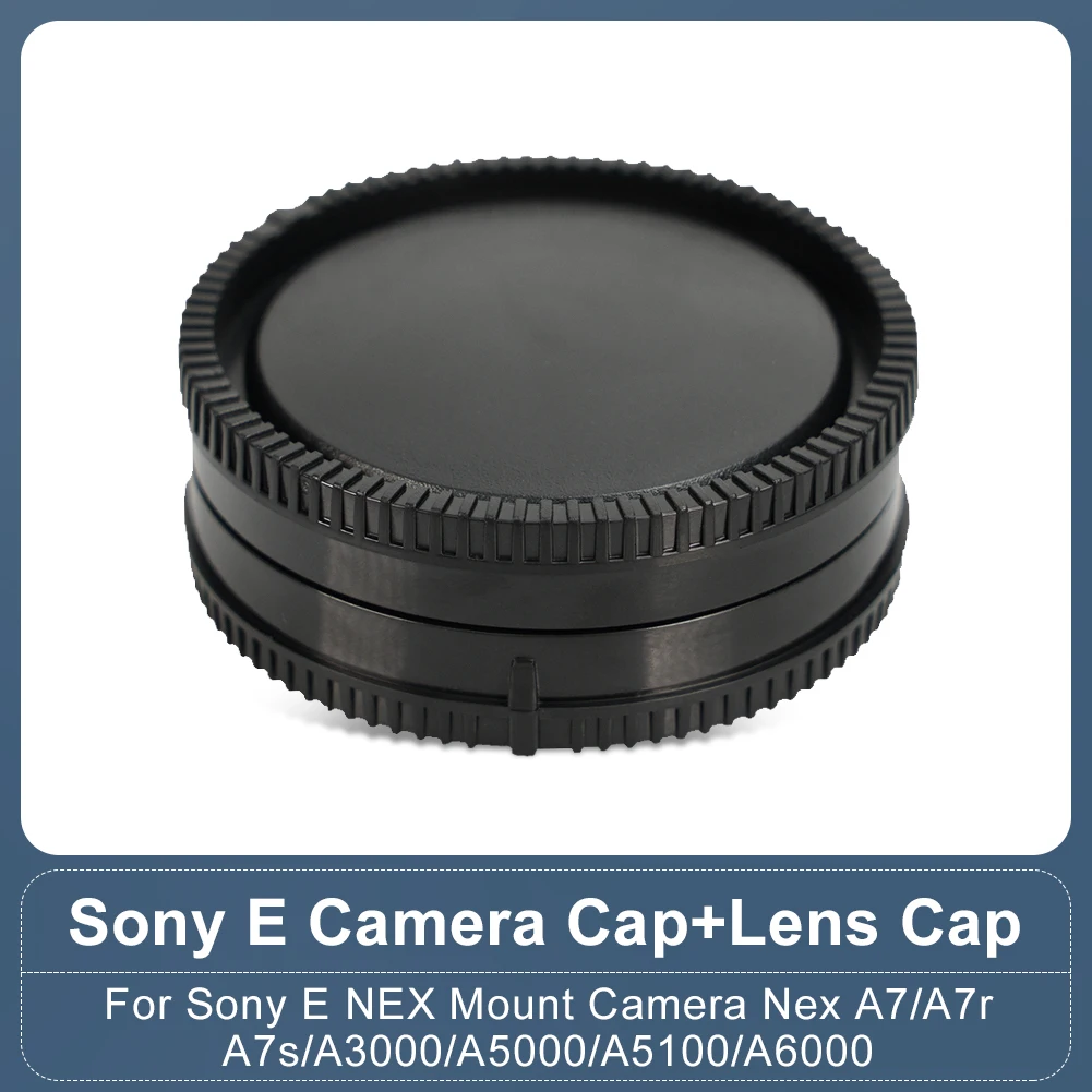 Osłona przedniej obudowy aparatu Tylna osłona obiektywu do aparatu Sony E NEX Mount NEX A7 A7r A7s A3000 A5000 a5100 A6000 Osłona osłony obiektywu
