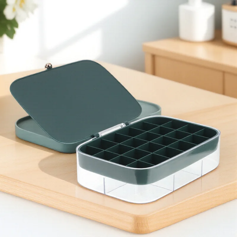 Jewelry Organizer Portable Travel Case Small Jewelry Box Earring Necklace Holder Lightweight Compact Stylish Gift