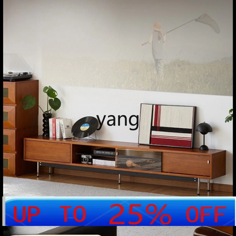 

LMM Retro Wall-Mounted Storage Cabinet Living Room TV Cabinet