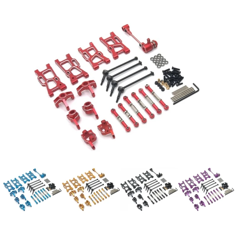 

LC RACING 1/14 LC12B1 EMB-1H-DTH-MTH металлическая рулевая чашка, рычаг, поворотный рычаг, подшипник приводного вала для радиоуправляемого автомобиля, аксессуары для обновления