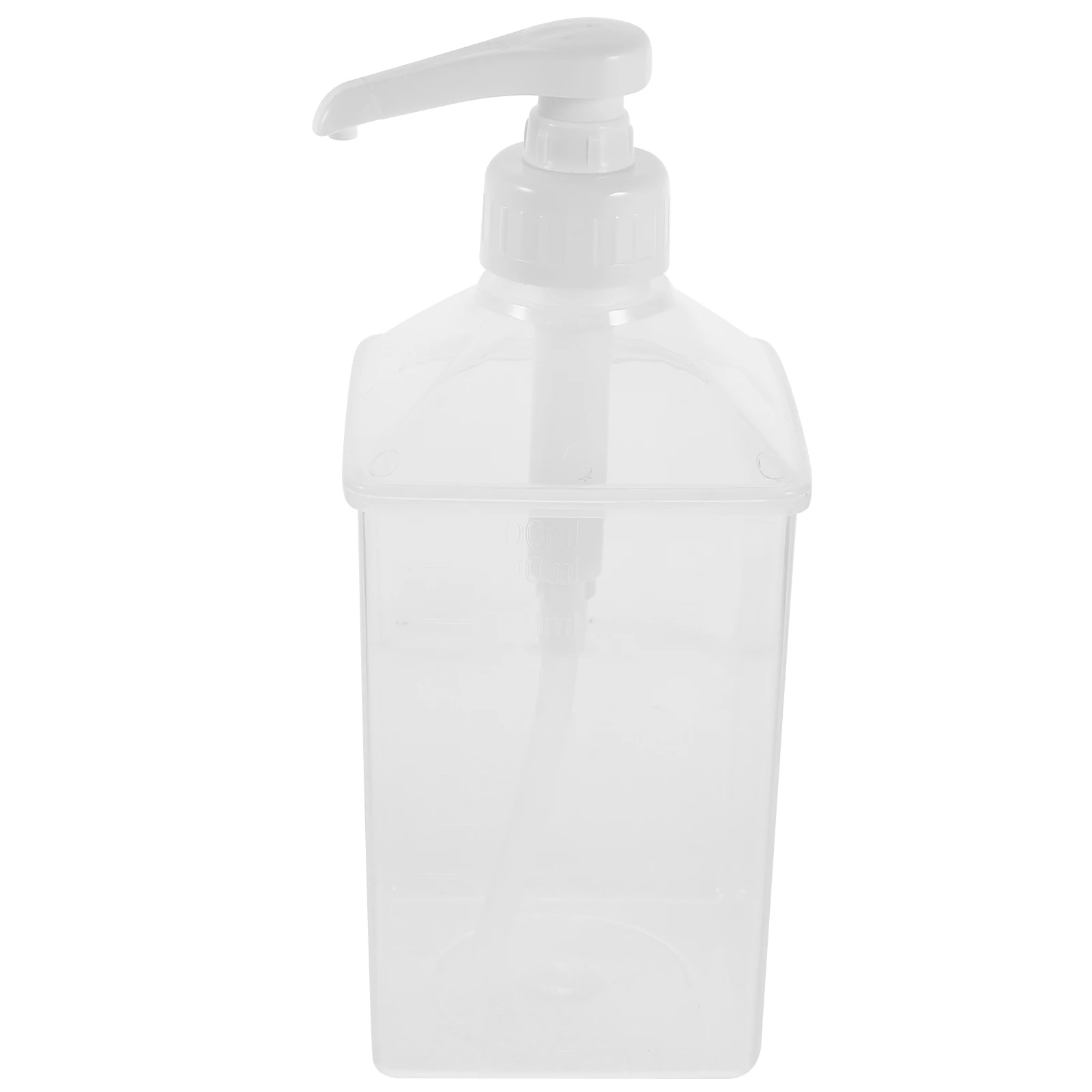 

Plastic Bottles 1100ML Clear Transparent Easy Cleaning Suitable Syrup Honey Sauce Storage Kitchen Bar