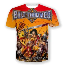 Classic Death Metal Band Bolt Thrower 3D Printed Men Women Short Sleeves T-shirts Fashion Summer Vintage Hip Hop Street Tees Top