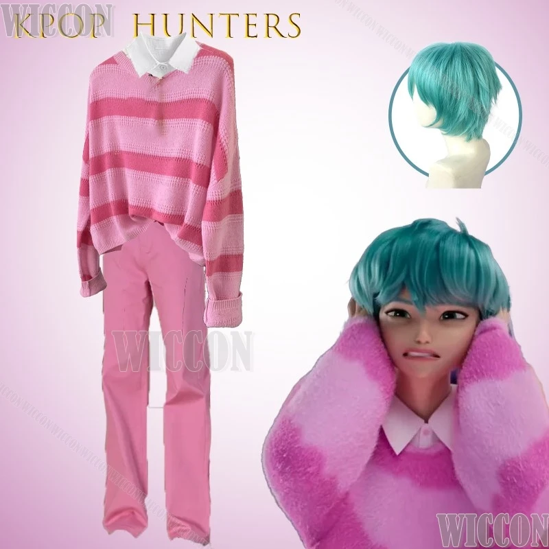 

‌‌‌kpop ‌Demon Hunters ‌Saja Boy Gugu Gaga Baby Cosplay Clothes Complete Set Anime Carnival Outfit Toddler Halloween Party Man