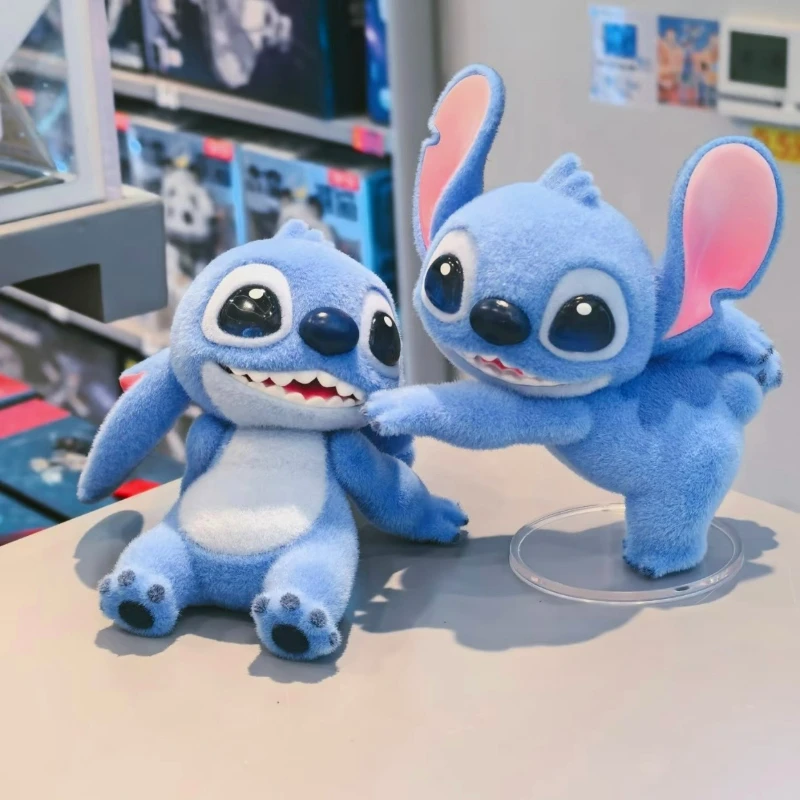 Stitch Energy Yoga Serie Scatola cieca Kawaii Anime Figura Stitch Doll Scatola misteriosa Ornamento da tavolo Simpatico modello di cartone animato Giocattolo Gril Regalo