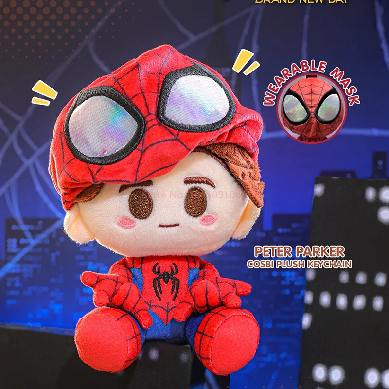 Hot Toys Marvel Spider-Man Brand New Day Cosbi Keychain Blind Box Pendant Collectible Mystery Toy Gift For Fans - view 5
