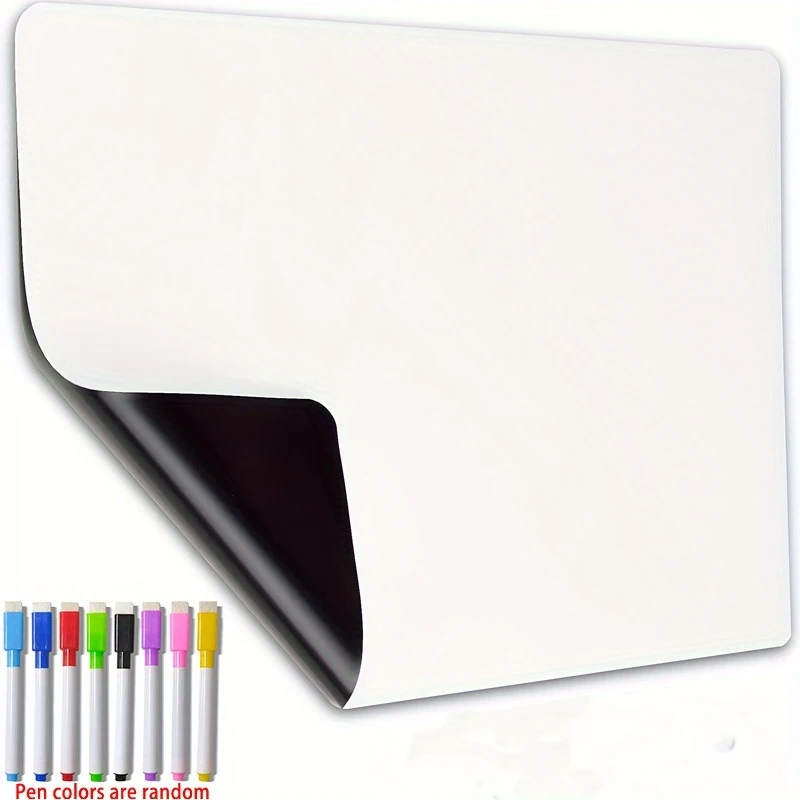 

Магнитная доска для сухого стирания на холодильник - легко писать и стирать, гибкая магнитная доска для холодильника.