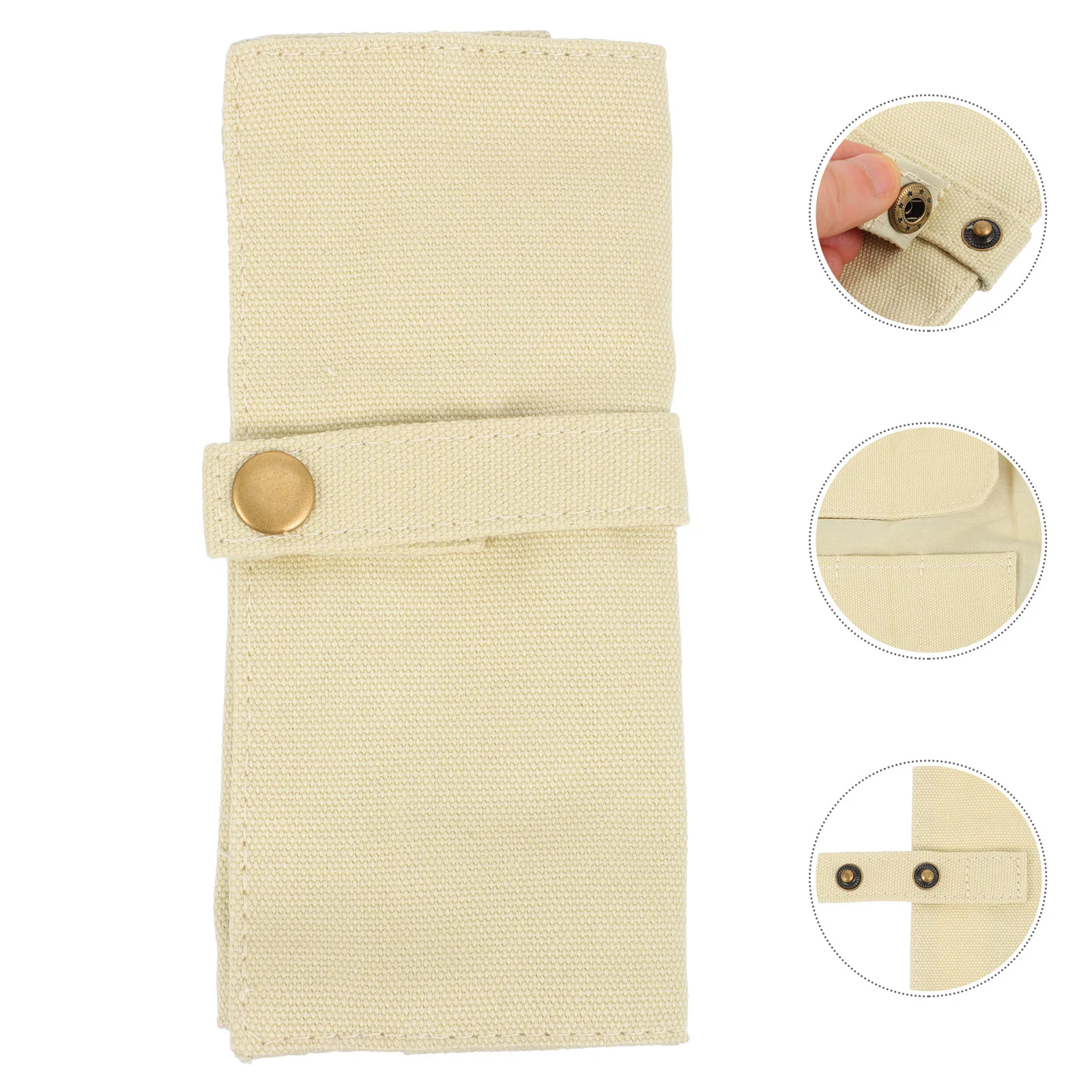 حقيبة تخزين لحزام الساعة من القماش، حقيبة تنظيم السفر تحمل خمس ساعات وإكسسوارات الساعة، حقيبة متينة وقابلة للغسل