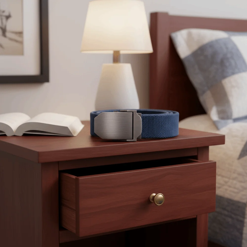 التباين اللون قابل للتعديل الرجال النسيج حزام بلون سبيكة قماش حزام الملمس دائم قوي القماش حزام الخصر الختم #1